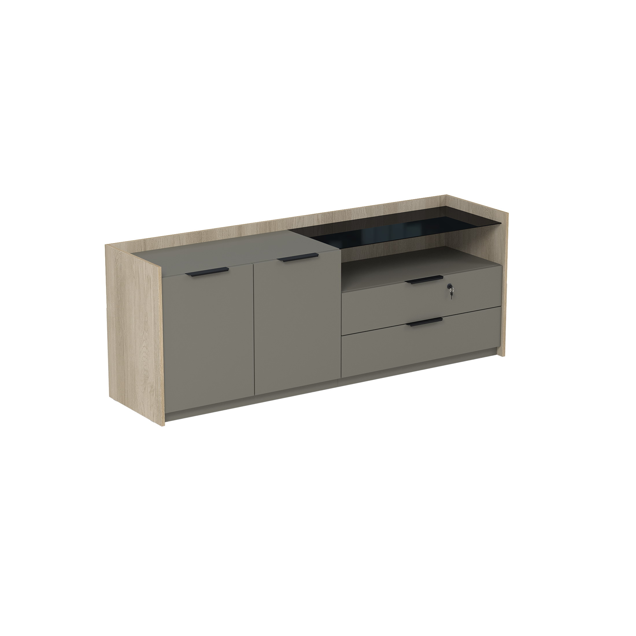 Тумба опорная, двусоставная (правая/левая) Magnetic фото 1