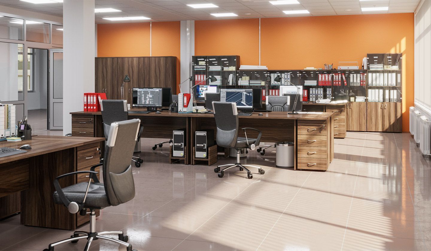 Шкаф закрытый с полками А-16 фото 3