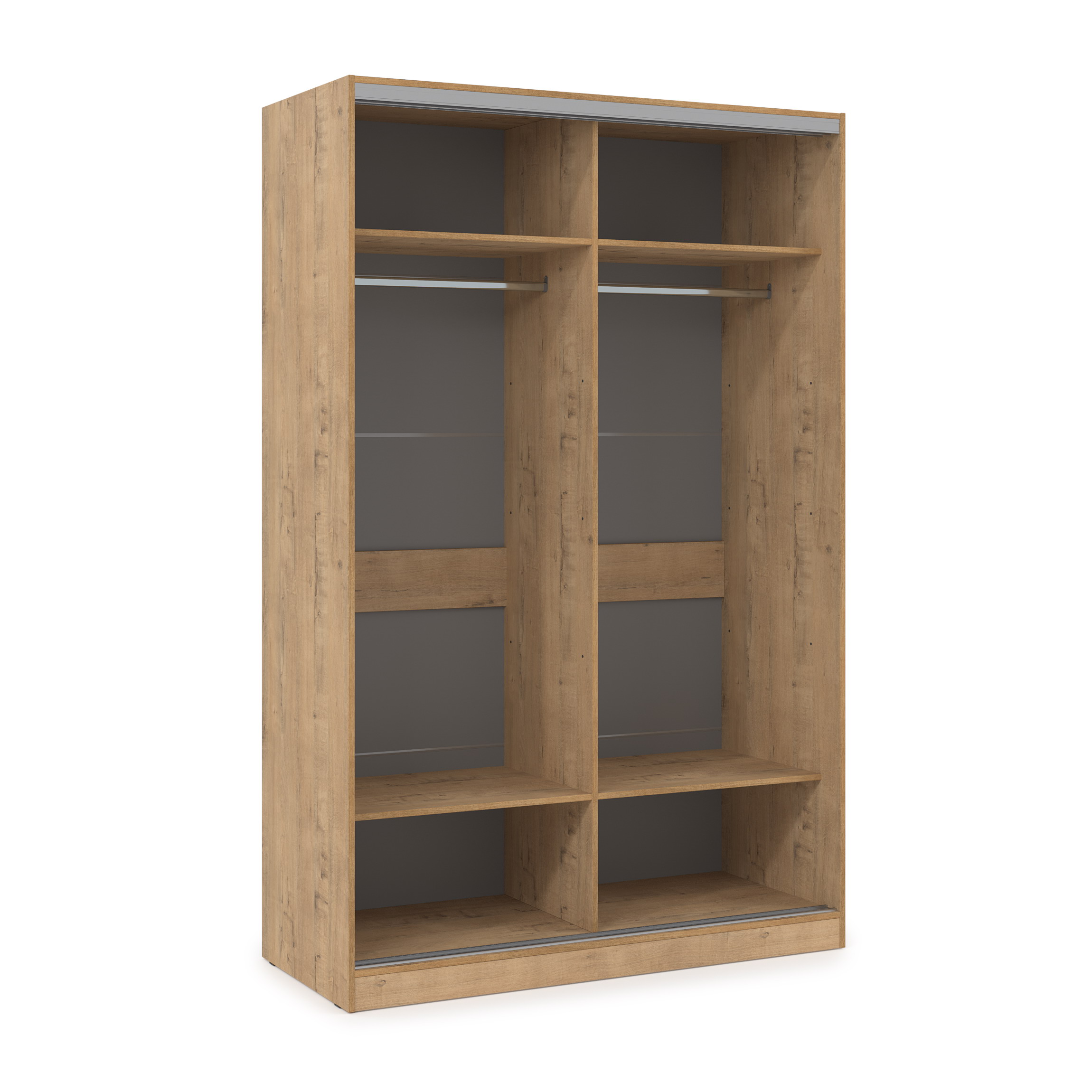 Шкаф-купе 2-дверный со штангами (база 1) фото 2