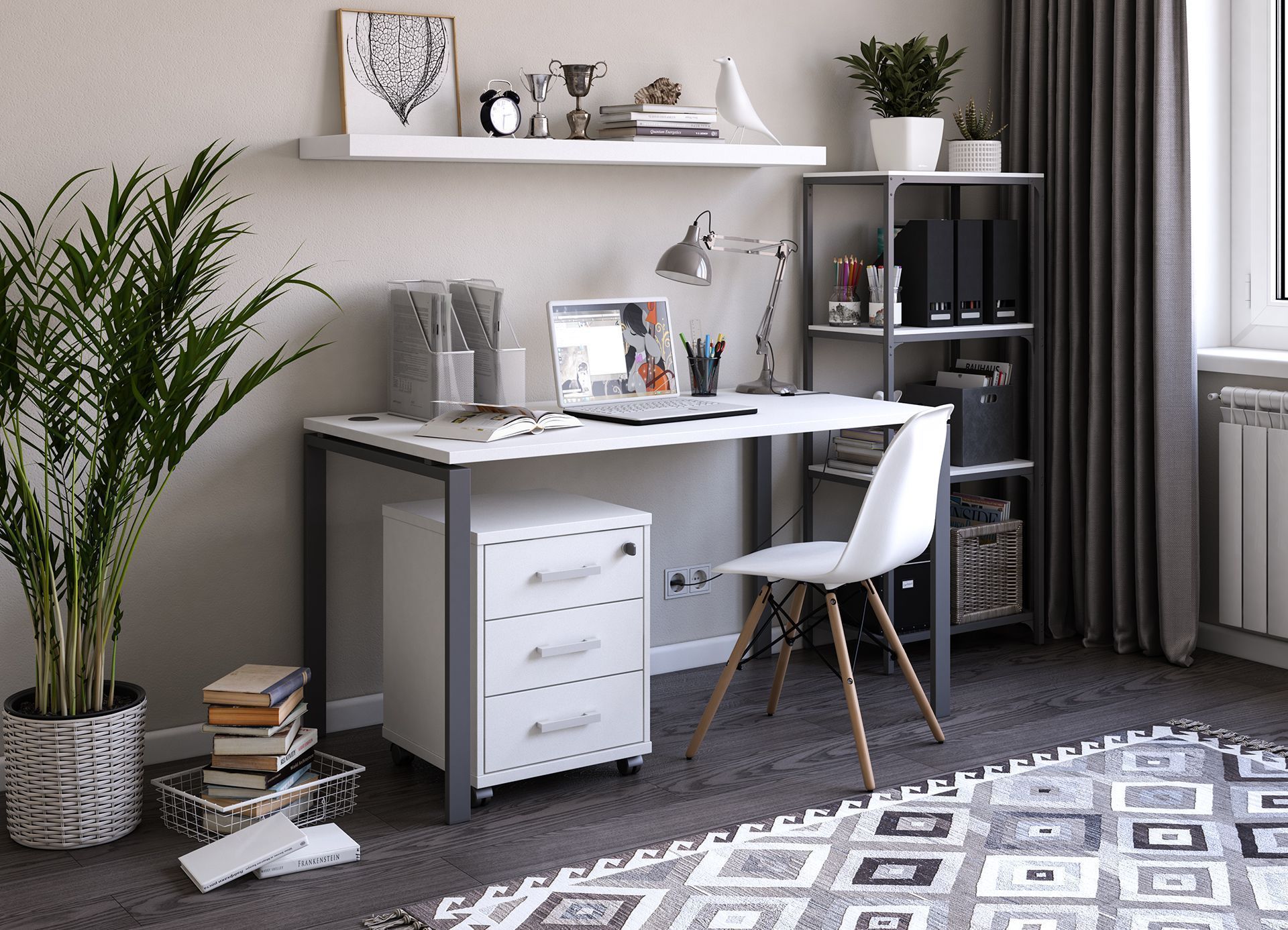 Стол рабочий АМ-002 фото 2