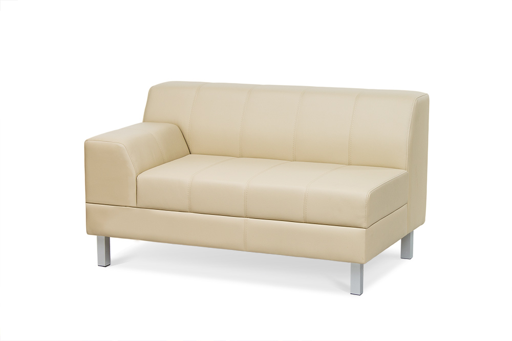 Секция двухместная с прав. подлокотником ФЛАГМАН FL2R-1 фото 0