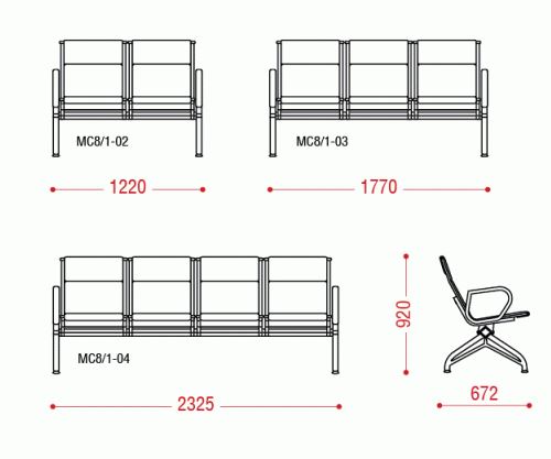 Двухместная секция Aero 2П фото 2