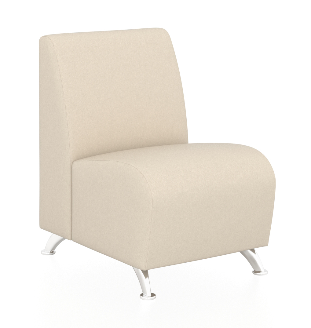 Прямой 1-местный модуль Интер Хром ИХ1 фото 4