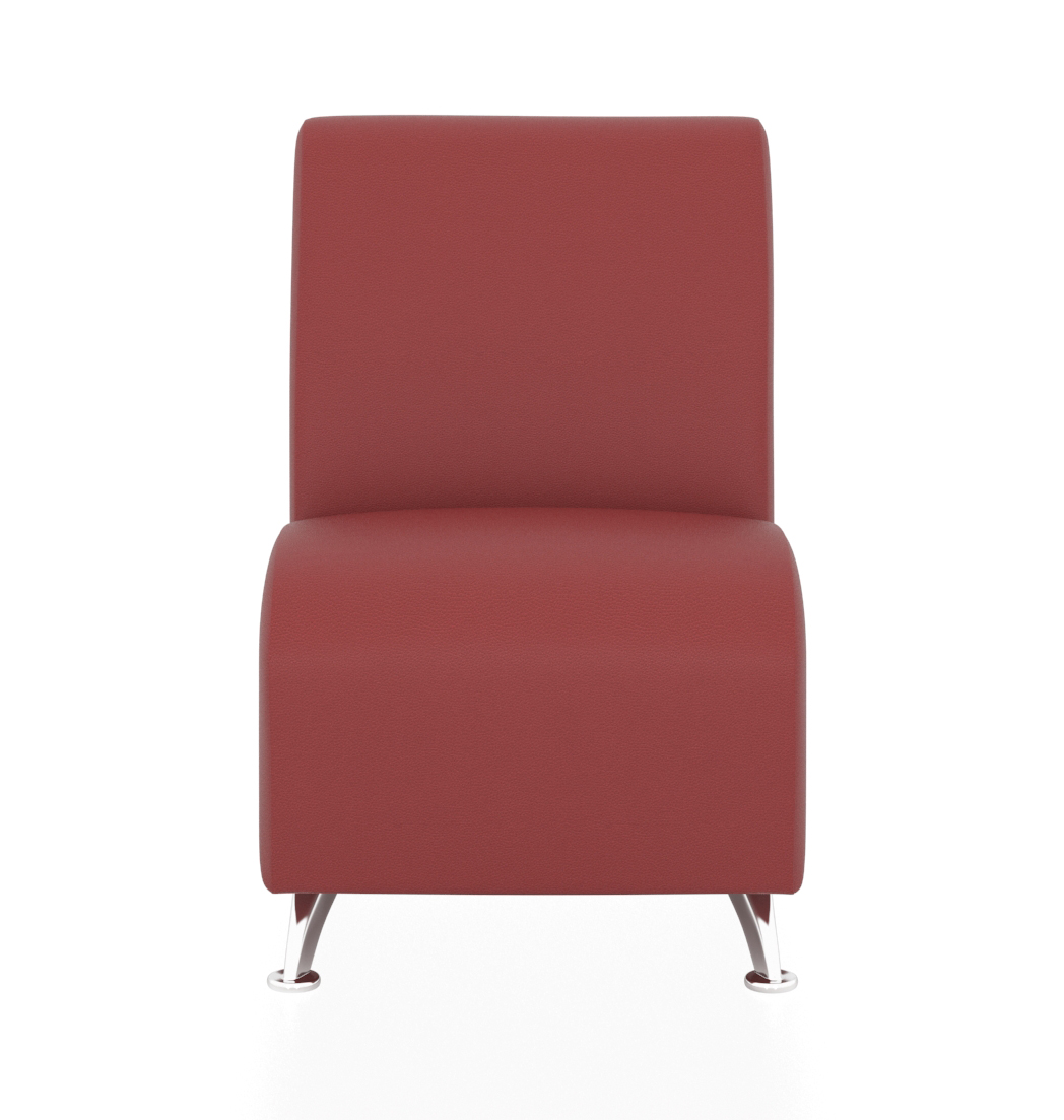 Прямой 1-местный модуль Интер Хром ИХ1 фото 2