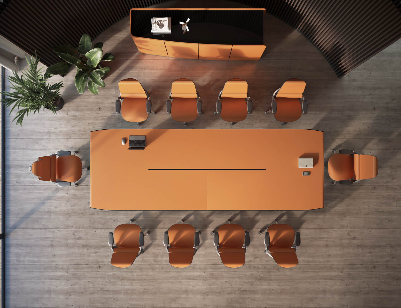 Кабинет BUGATTI КОЖА фото 9