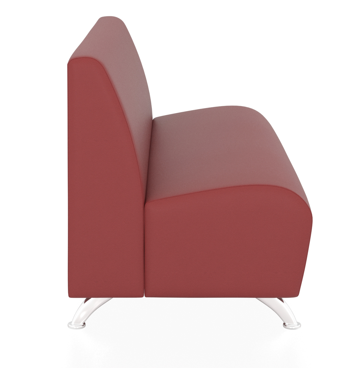 Прямой 3-х местный модуль Интер Хром ИХ3 фото 3