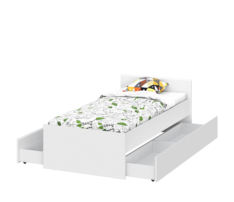 Кровать одинарная (0,9х2,0) Токио фото 2