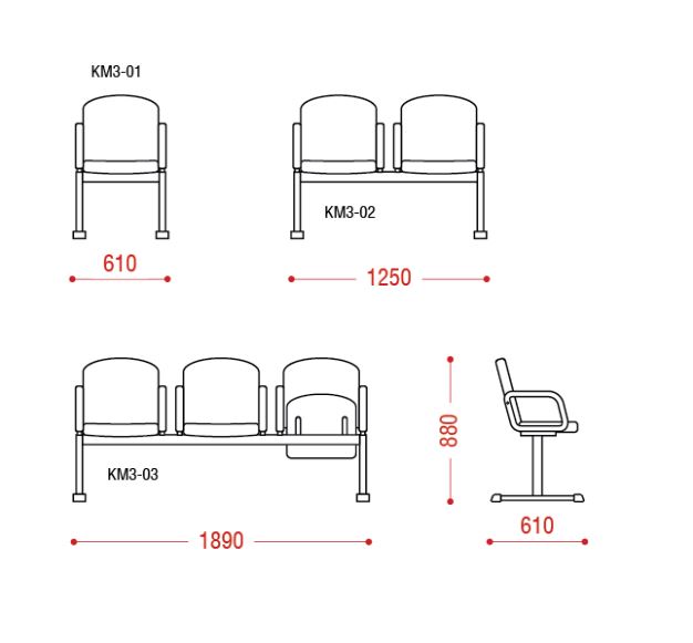 Одноместная секция Камилла фото 2