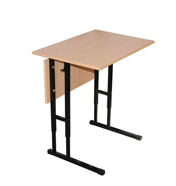 Стол ученический «Бюджет» 1-местный, регулируемый 5-7 группа фото 0