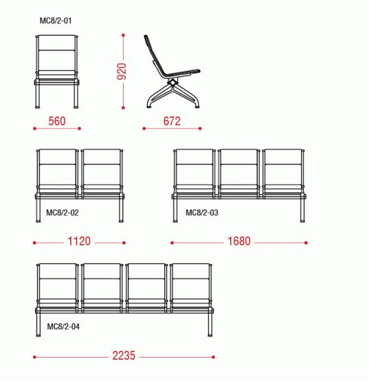 Пятиместная секция Aero БП фото 2