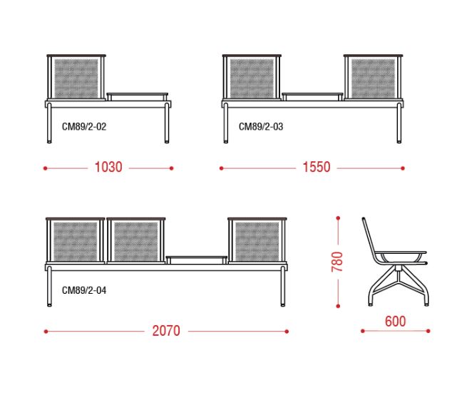 Двухместная секция со столиком Эмигрант фото 2