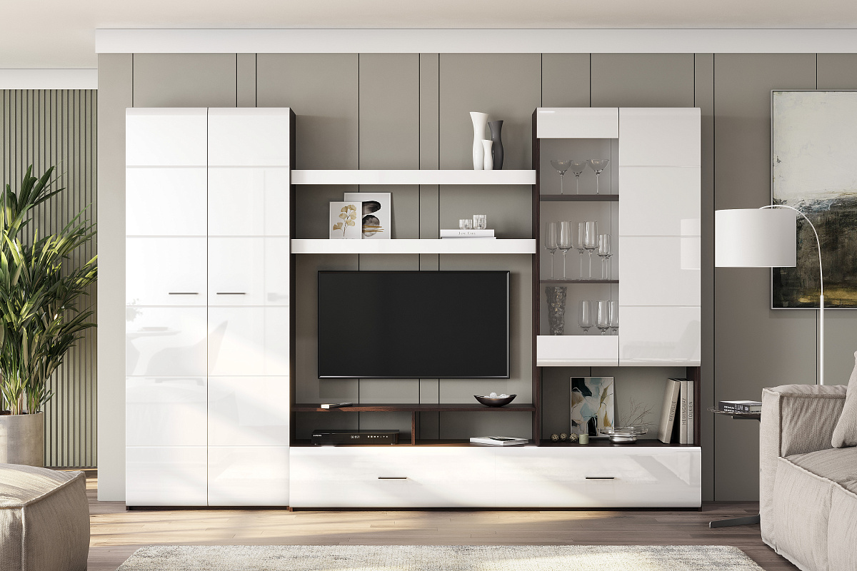 Стенка для гостиной МГС 7 фото 0