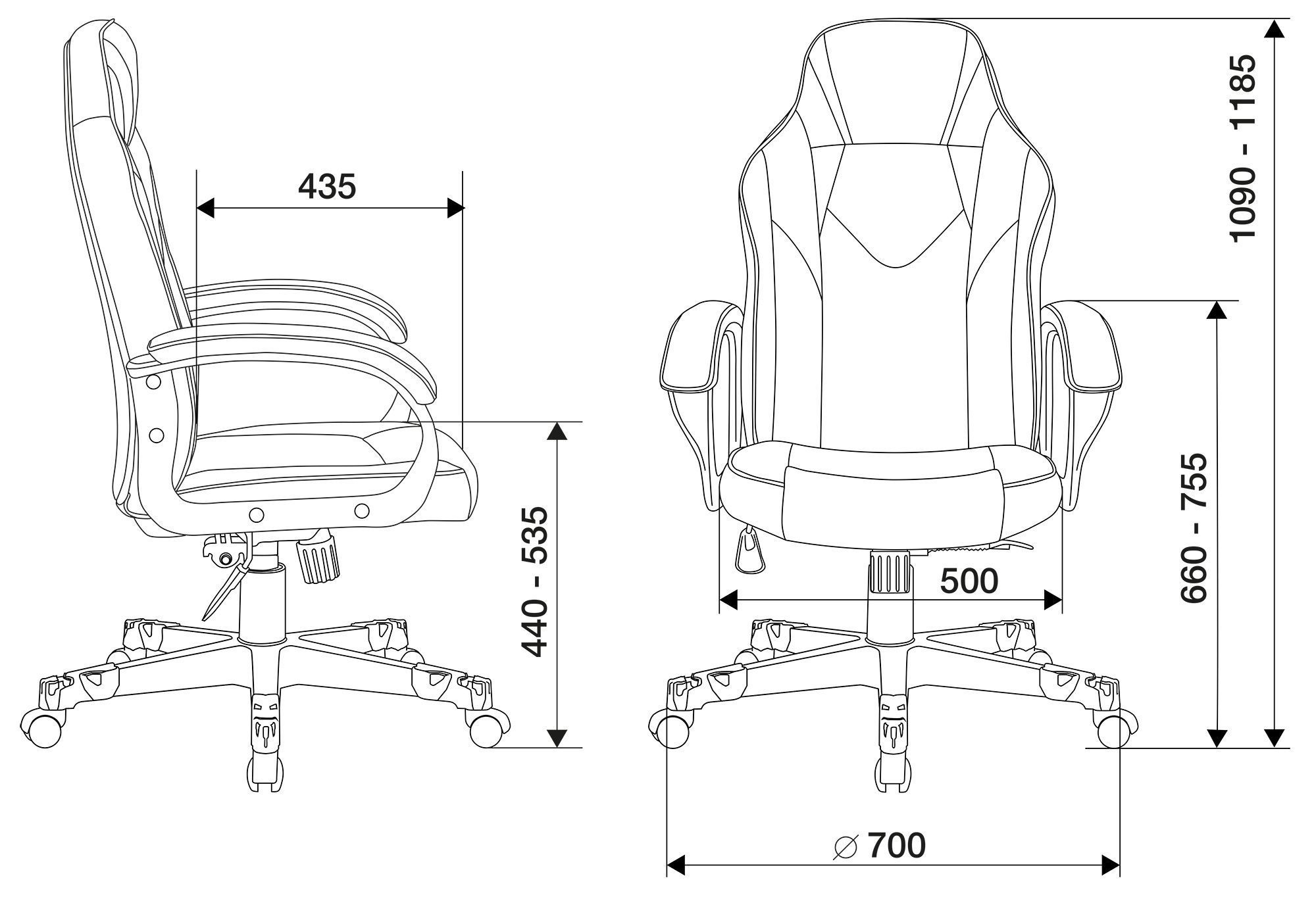 Игровое кресло Бюрократ GAME 17 фото 6