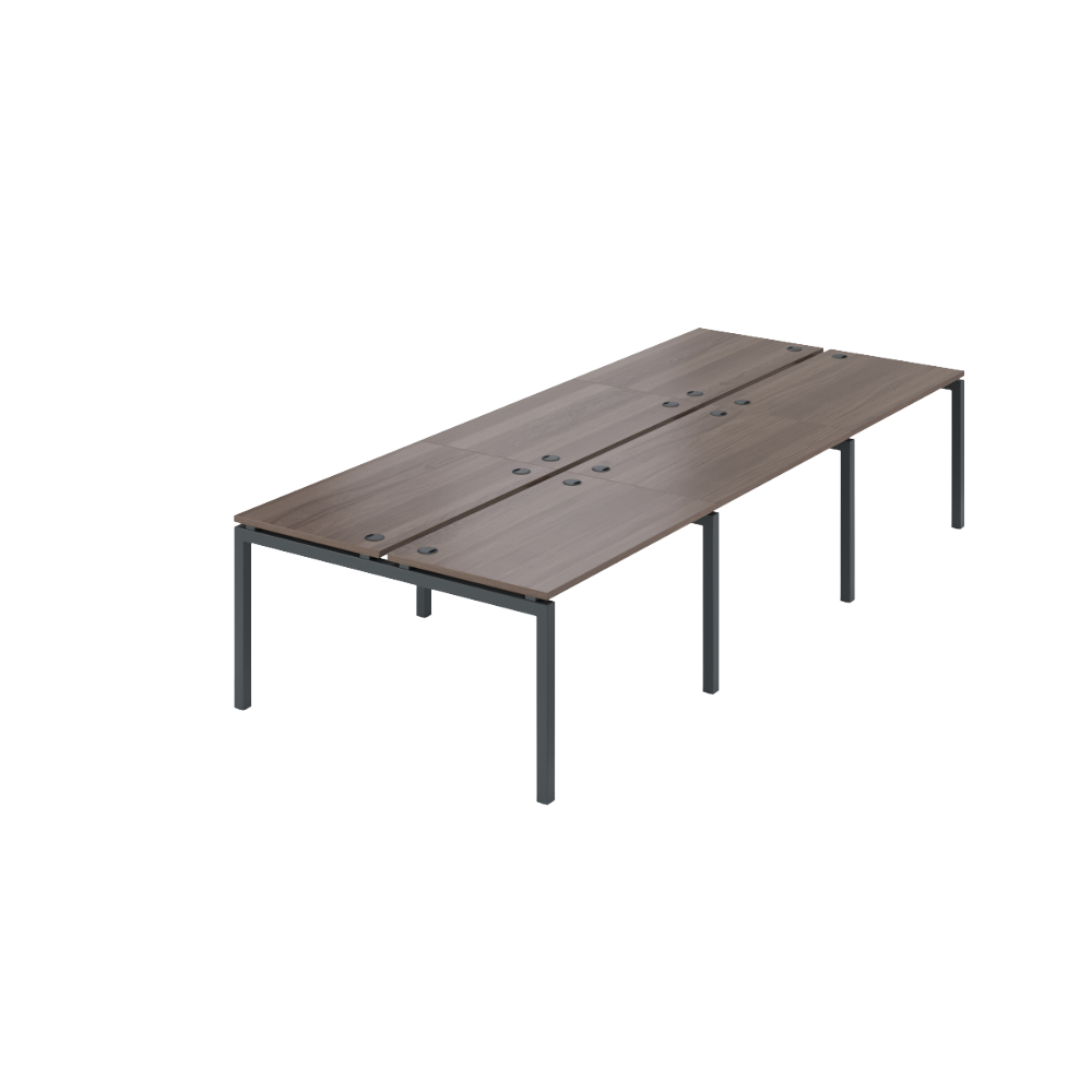 Бенч двойной на 6 рабочих мест АМБ-002-6 фото 1