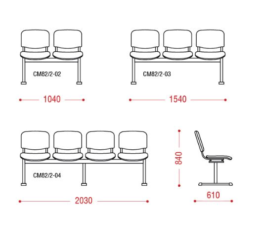 Двухместная секция Трио фото 2