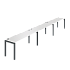 Бенч линейный на 3 рабочих места АМБЛ-002-3 фото 0