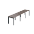 Бенч линейный на 3 рабочих места АМБЛ-002-3 фото 1