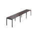 Бенч линейный на 3 рабочих места АМБЛ-002-3 фото 0