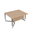 Стол-квадрат бенч, начальный модуль 16СКН.122 фото 0