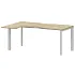 Стол эргономичный на П-м/каркасе Аргентум фото 0