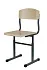 Стул ученический «Бюджет», регулируемый 5-7 группа (разобранный) фото 0