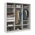 Шкаф-купе 3-дверный со штангой и полками (база 5) фото 0