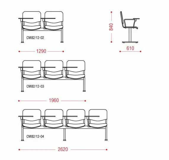 Трехместная секция Трио+ фото 2