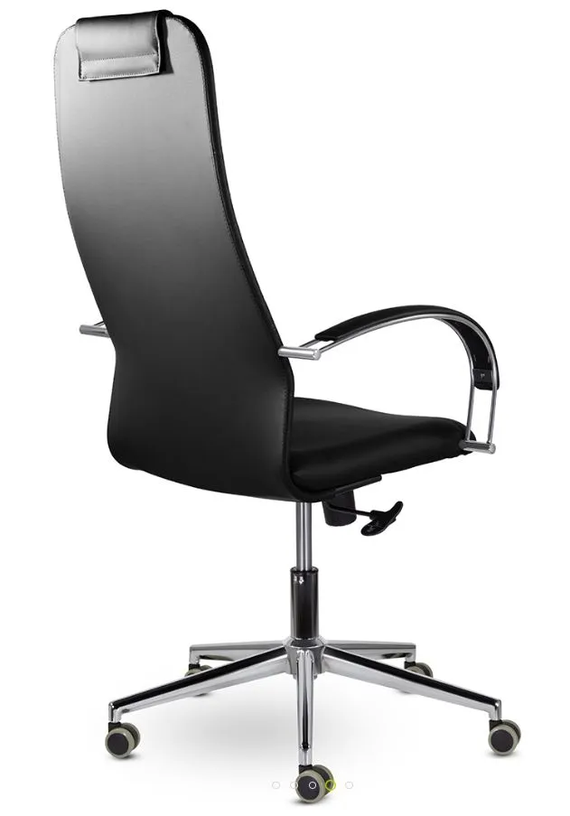 Кресло для руководителя UTFC СН-601 СОЛО ХРОМ фото 3