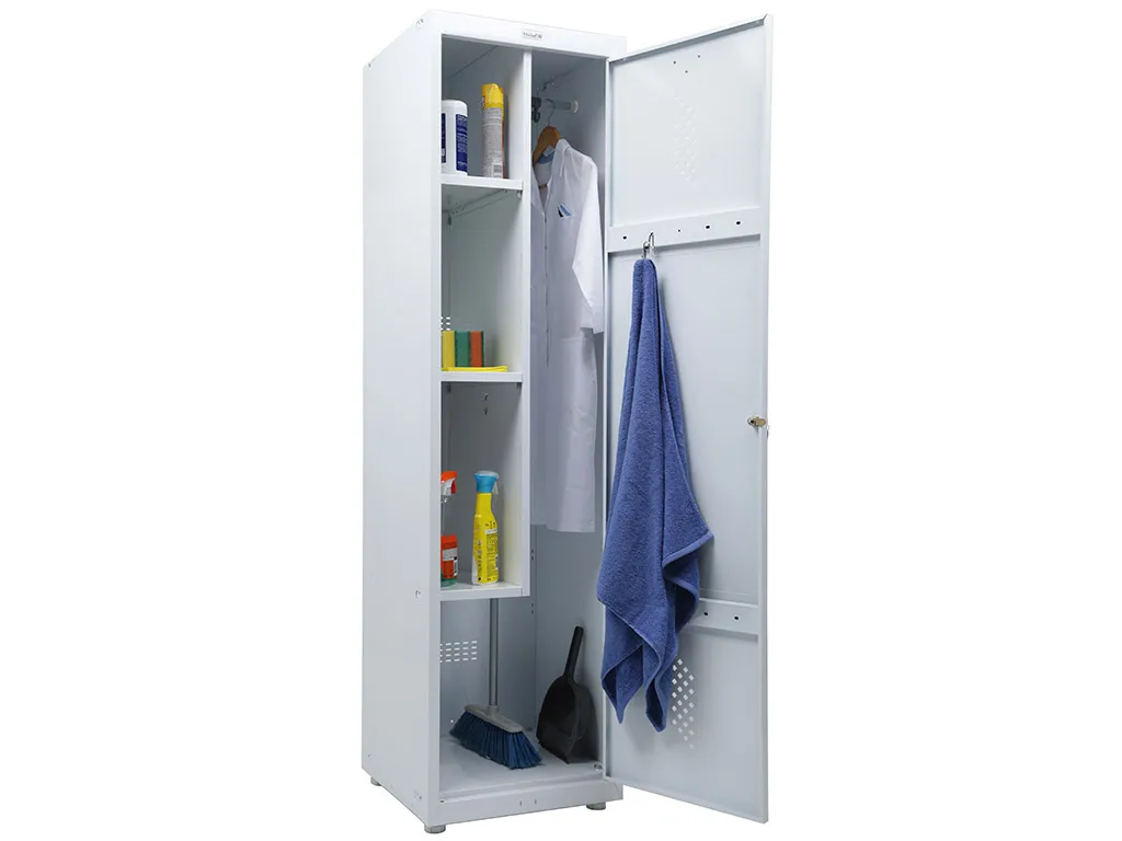 Медицинский шкаф для уборочного инвентаря МД 1 ШМ-SS фото 2