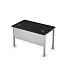 Стол прямой с экраном металл 2МК.108 фото 2