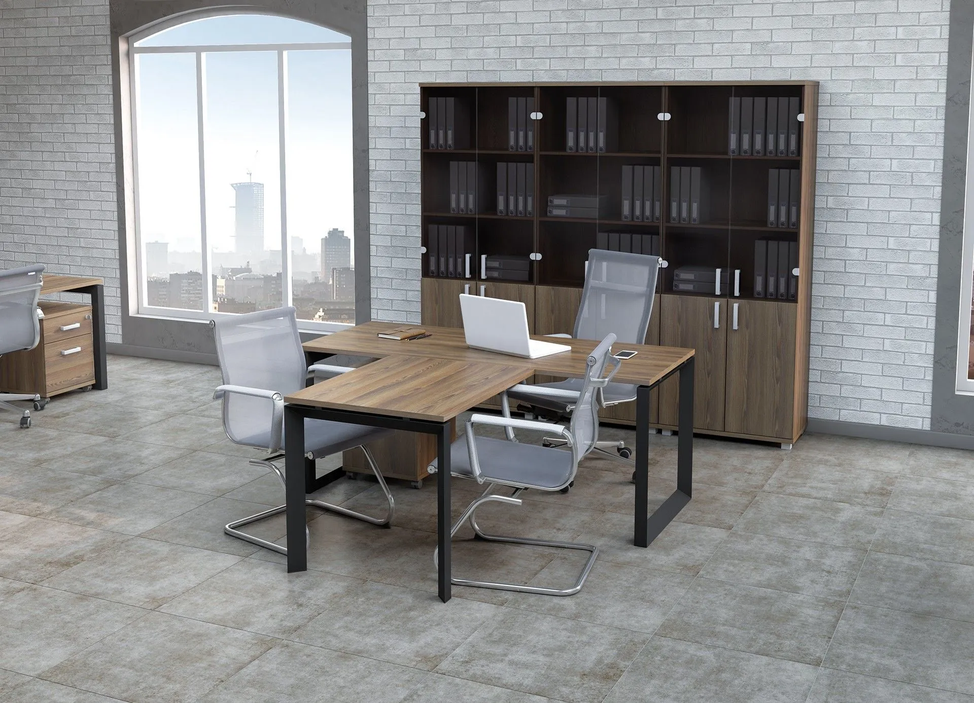 Стол на О-м/каркасе НТМП.О-120 фото 2