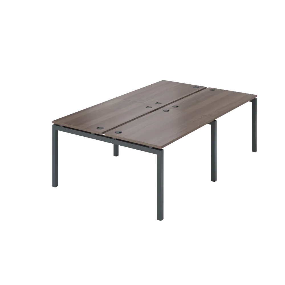 Бенч двойной на 4 рабочих места АМБ-002-4 фото 1