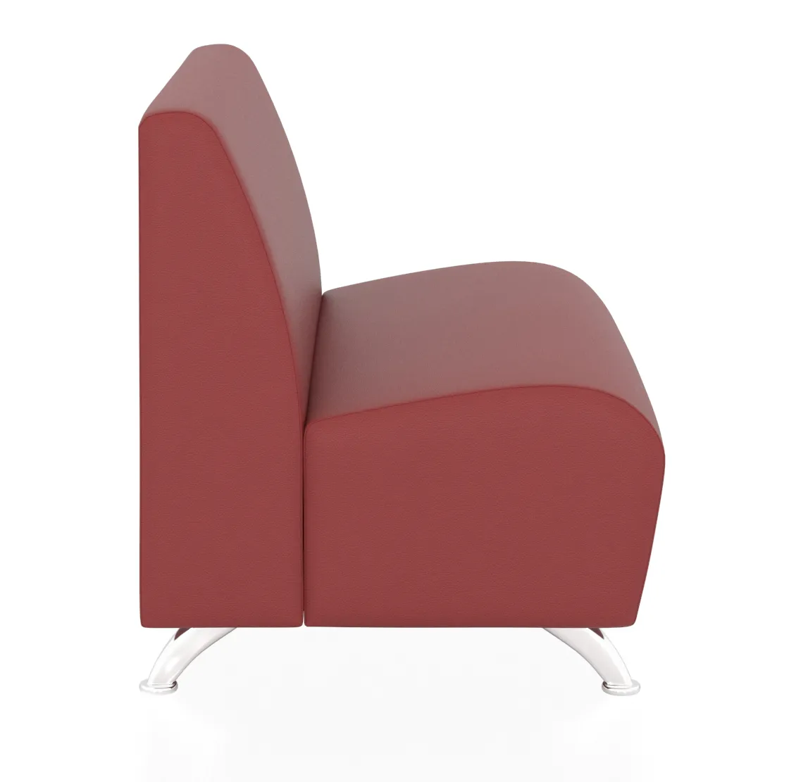 Прямой 2-х местный модуль Интер Хром ИХ2 фото 2