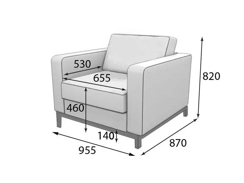 Кресло РУУМ Ru1-2 фото 0
