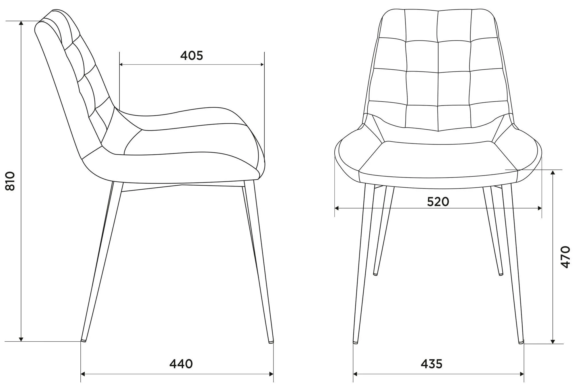 Стул для дома KF-6 фото 5