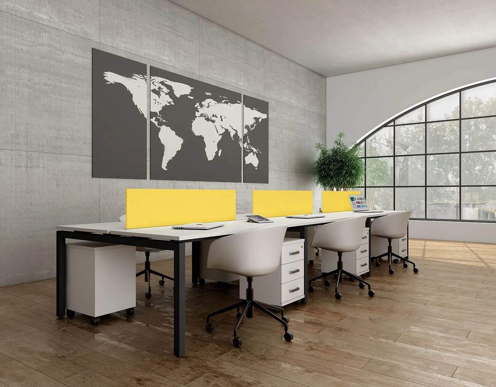 Барьер Боковой 6БР.312.1 для столов ЛДСП и с сечением 50х50/60х30 фото 2