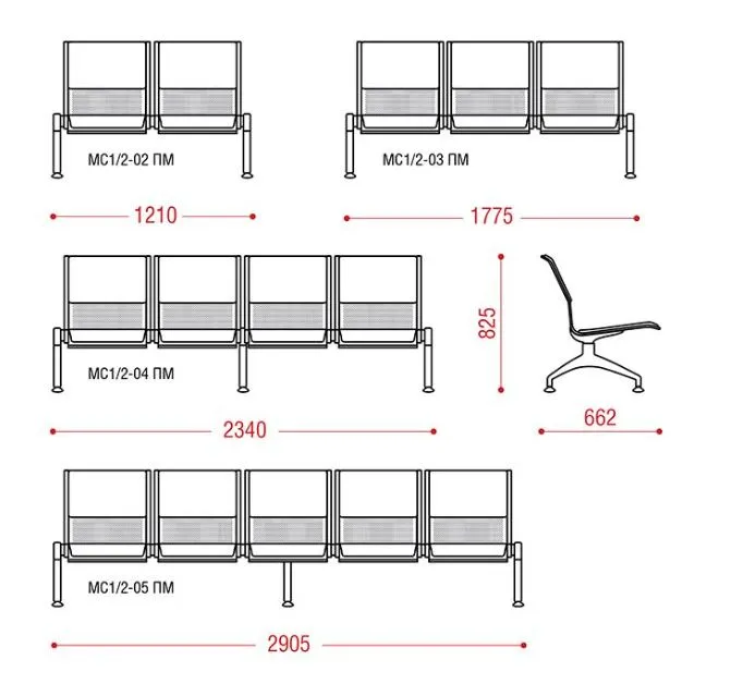 Пятиместная секция Флайт+ БП фото 2