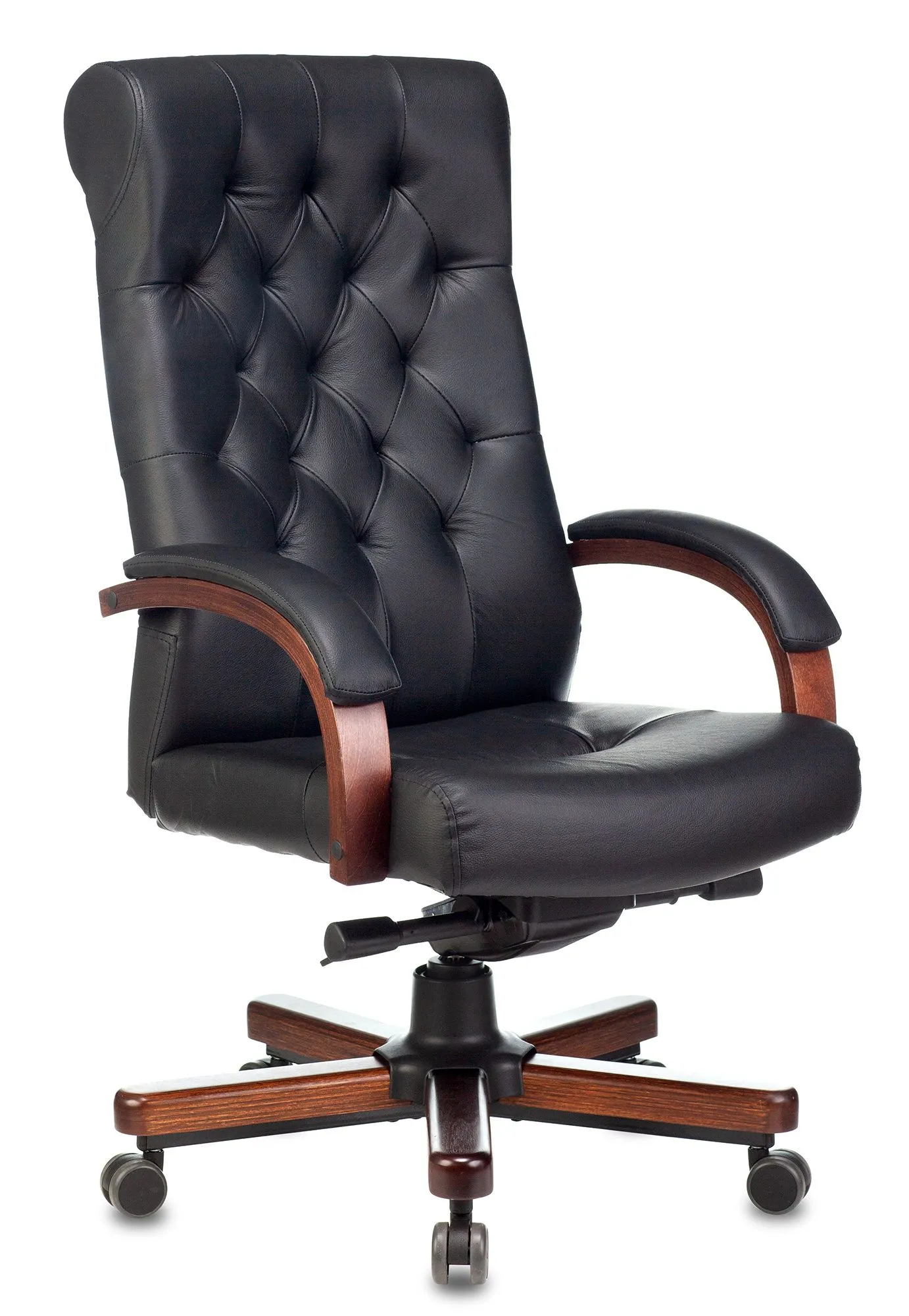 Кресло для руководителя Бюрократ T-9928WALNUT фото 6