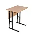 Стол ученический «Бюджет» 1-местный, регулируемый 3-5 группа фото 0