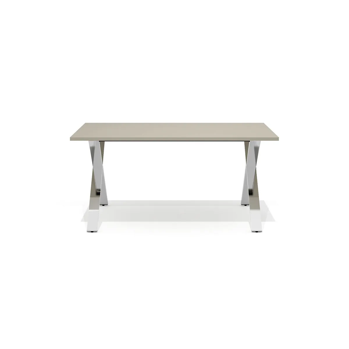 Стол руководителя (с прямыми торцами) Kvins Slim фото 1