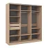 Шкаф-купе 3-дверный со штангой и полками (база 5) фото 2