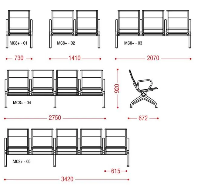 Двухместная секция Aero plus фото 2