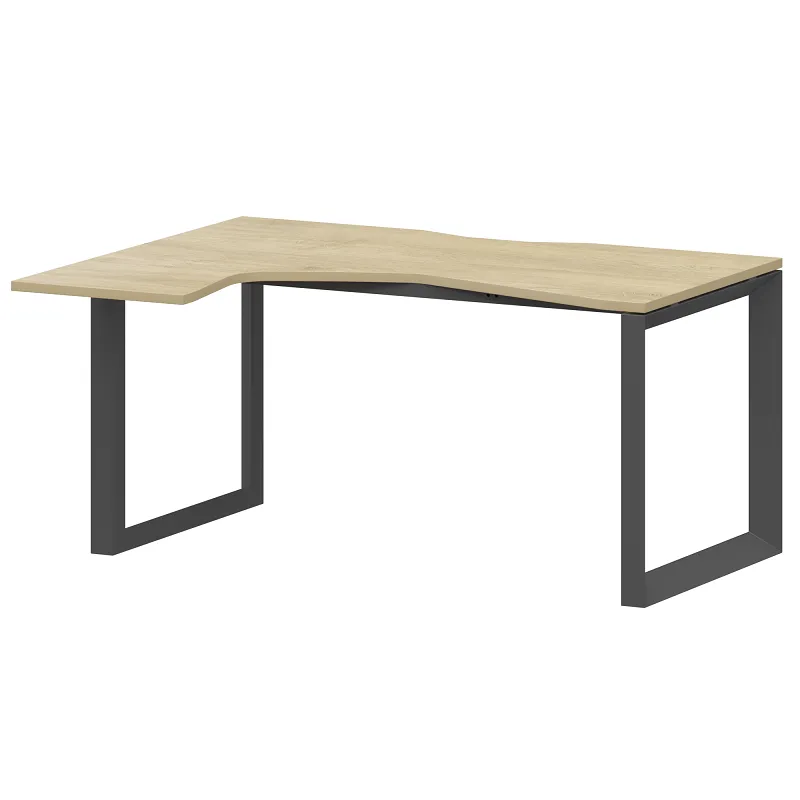 Стол эргономичный на О-м/каркасе Аргентум фото 0