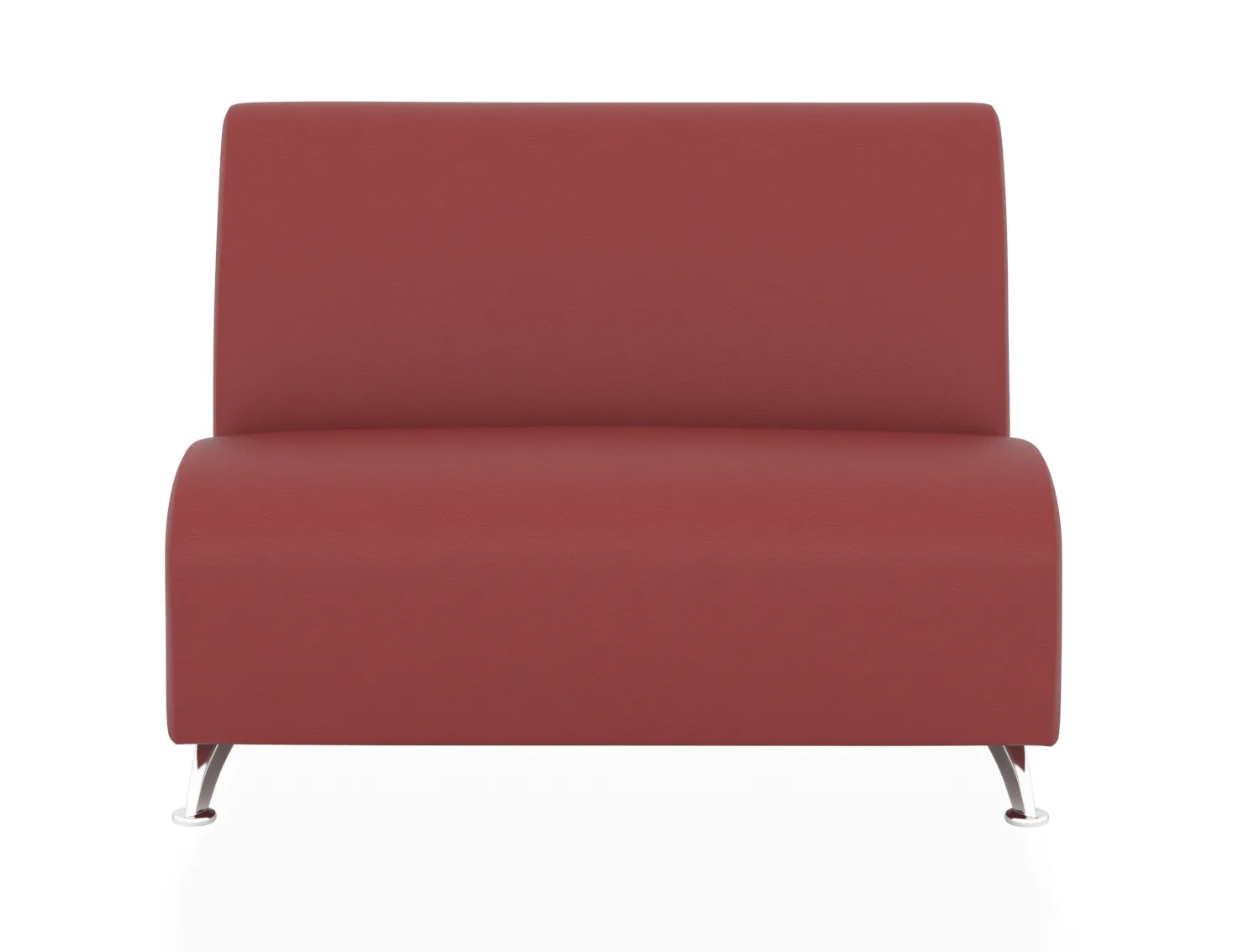 Прямой 2-х местный модуль Интер Хром ИХ2 фото 3