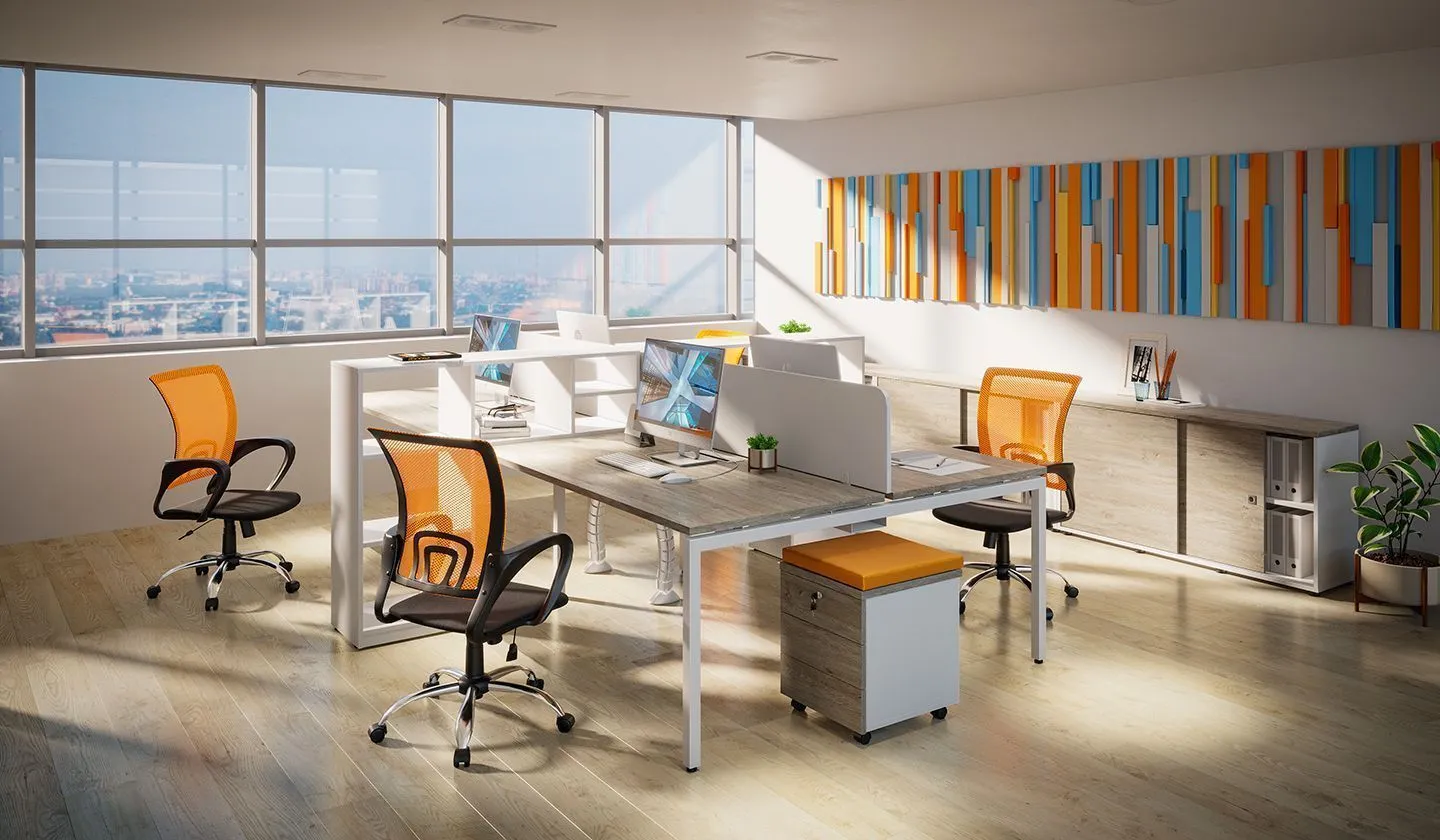 Экраны фронтальные для сдвоенных столов Rio Project фото 2