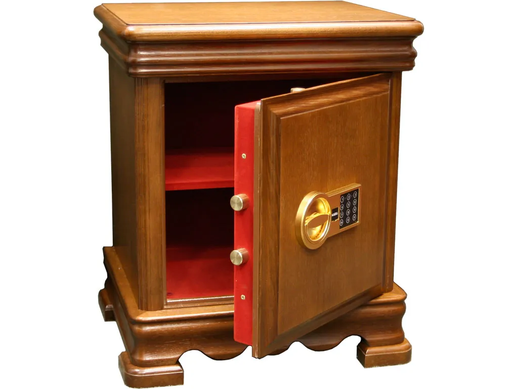 Взломостойкий сейф в дереве VALBERG КАРАТ-46 EL Д фото 1