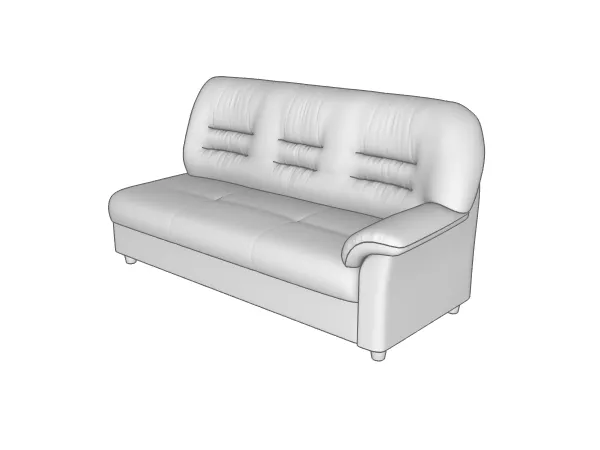 Секция 3-местная с прав. подлокотником Премьер P3R/L фото 0