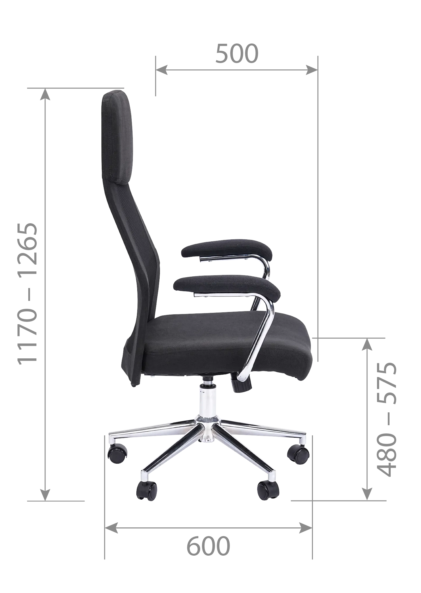 Кресло для руководителя TAIPIT CH621 фото 5