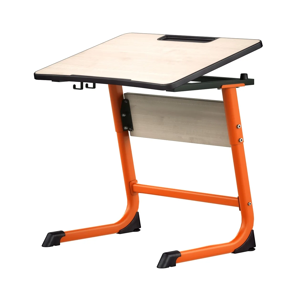 Стол ученический с наклоном столешницы «Оптима» 2-местный, регулируемый 3-5 группа фото 2