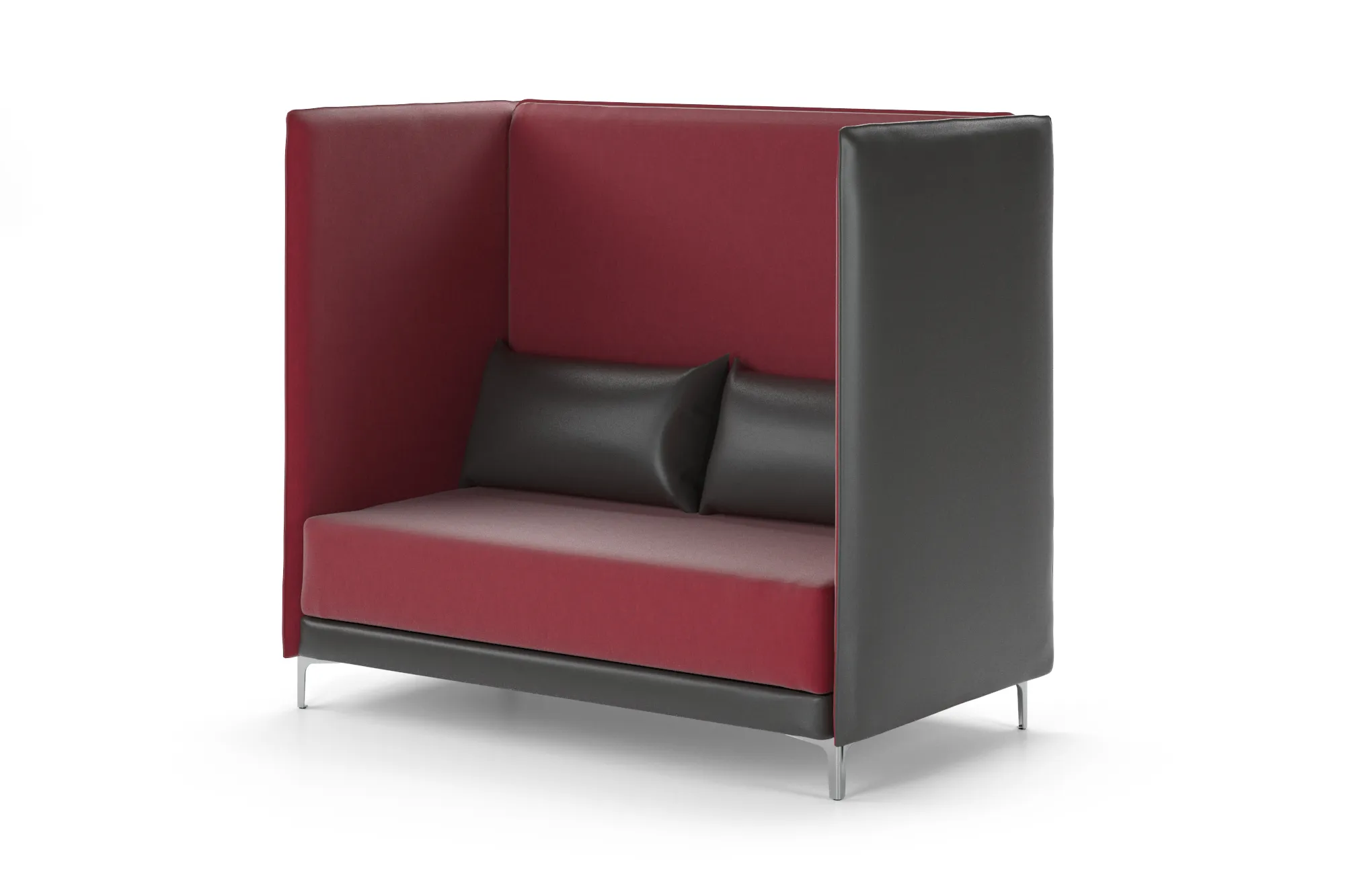 2-х местный диван высокий Графит В ГВ2 фото 2